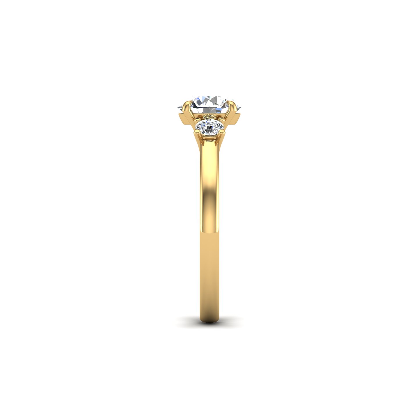 Oaklee 3 Stone Ring